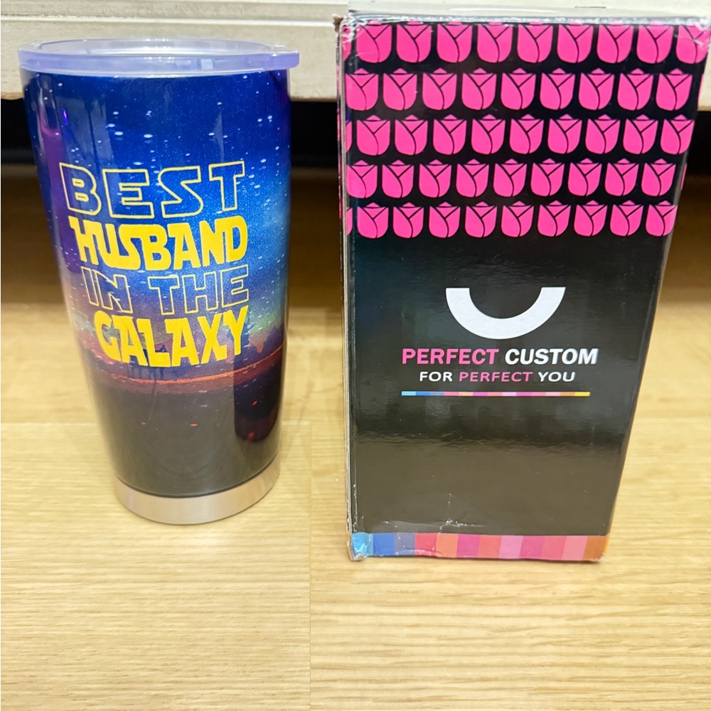 Blue Galaxy 20 oz Tumbler Stainless Steel